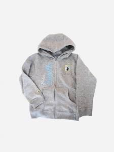 felpa-con-zip-grigia-junior felpa-con-zip-grigia-junior