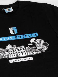 T-shirt Skyline nero T-shirt Skyline nero