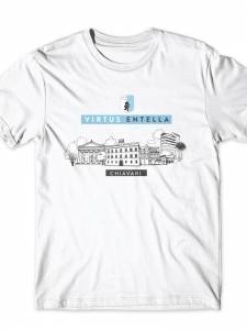 T-shirt Skyline bianca T-shirt Skyline bianca